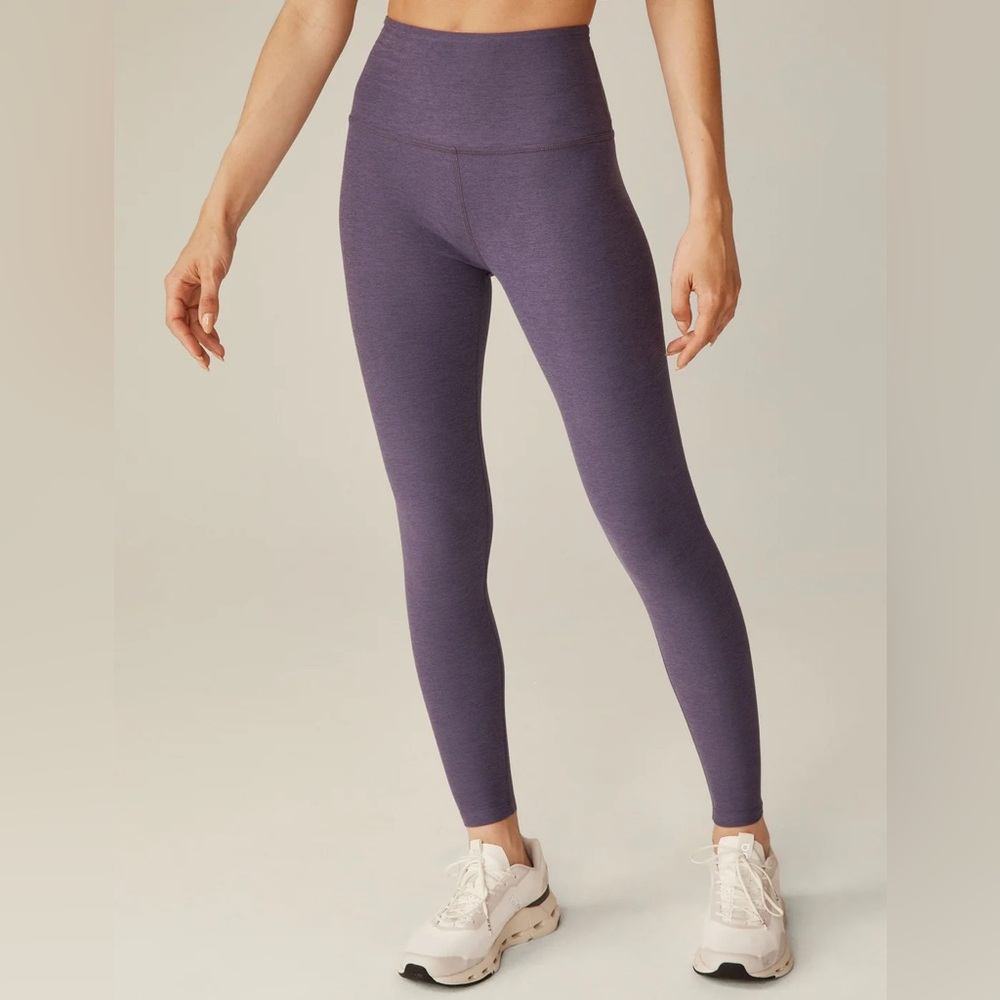 Beyond Yoga High-Rise Purple Leggings